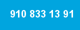 910 833 13 91